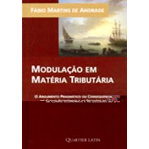 MODULACAO EM MATERIA TRIBUTARIA