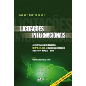 LICITACOES INTERNACIONAIS CONSIDERANDO A LEI BRASILEIRA