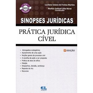 SINOPSES JURIDICAS - PRATICA JURIDICA CIVIL