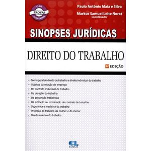 SINOPSES JURIDICAS - DIREITO DO TRABALHO