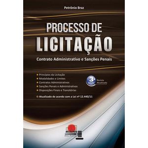 PROCESSO DE LICITACAO - CONTRATO ADMINISTRATIVO E SANCOES PENAIS