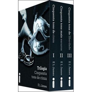 TRILOGIA CINQUENTA TONS DE CINZA - BOX
