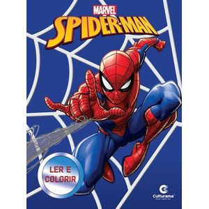 LER E COLORIR - SPIDER MAN COM MINIATURA