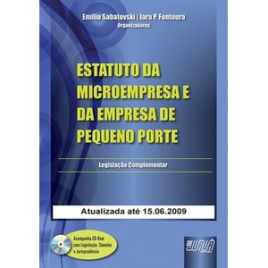 ESTATUTO DA MICROEMPRESA E DA EMPRESA DE PEQUENO PORTE