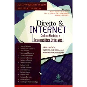 DIREITO E INTERNET - CONTRATO ELETRONICO E RESPONSABILIDADE CIVIL NA WEB