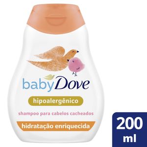 DOVE SHAMPOO BABY HIDRATAÇAO ENRIQUECIDA CABELOS CACHEADOS 200ML