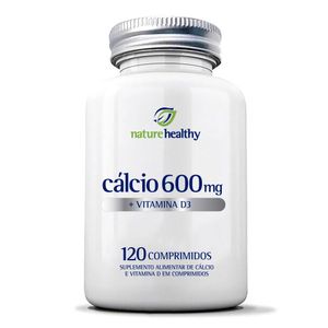 CALCIO 600MG+VITAMINA D3 NATURE HEALTHY 120CPR