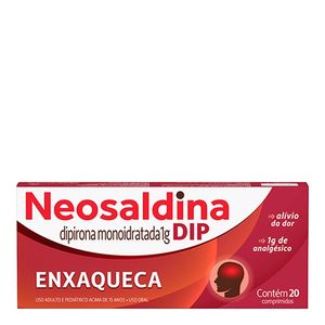 NEOSALDINA DIP ENXAQUECA 1G 20CPR