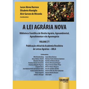LEI AGRARIA NOVA V04, A