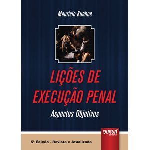 LICOES DE EXECUCAO PENAL - ASPECTOS OBJETIVOS