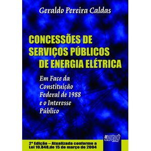 CONCESSOES DE SERVICOS PUBLICOS DE ENERGIA ELETRICA