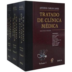 TRATADO DE CLINICA MEDICA - 3 VOLUMES