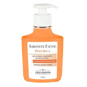 SABONETE LIQUIDO LIGIA KOGOS FACIAL PELE SECA 250ML PUMP