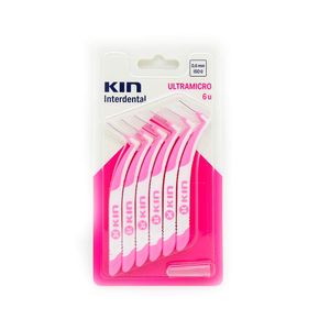 ESCOVA DENTAL KIN INTERDENTAL ULTRAMICRO 0,6MM 6UN