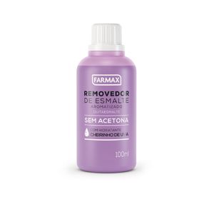 REMOVEDOR DE ESMALTE FARMAX CHEIRINHO DE UVA 100ML