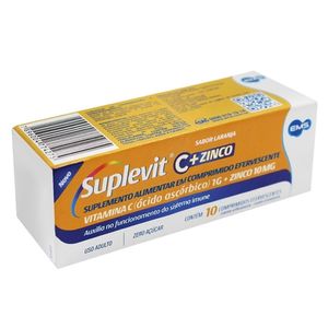 SUPLEVIT C 1G ZINCO 10 COMPRIMIDOS EFERVECENTE