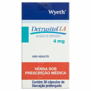 DETRUSITOL LA 4MG 30CAP