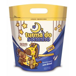 LENÇO UMEDECIDO TURMA DO SONINHO NEUTRO REFIL BALDE 400UN