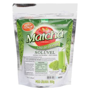 MATCHA CHA DO ORIENTE SOLUVEL VITALAB SABOR LIMAO 200G