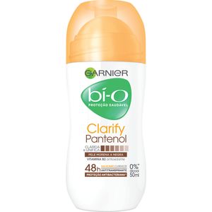 DESODORANTE BIO ROLL ON CLARIFY PELE MORENA A NEGRA 50ML