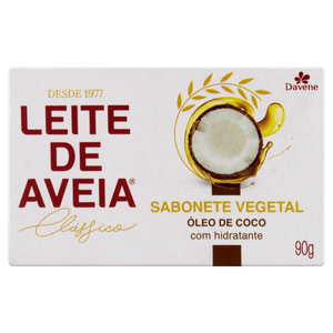 SABONETE DAVENE LEITE DE AVEIA OLEO COCO 90G