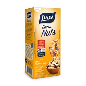 BARRA DE CEREAIS LINEA NUTS TRADICIONAL 25G 2UN