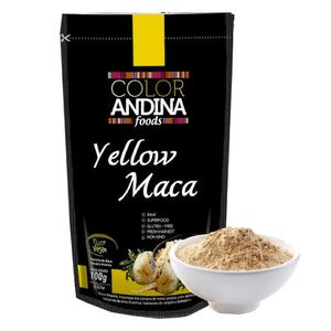 MACA PERUANA AMARELA COLOR ANDINA FOODS 100G