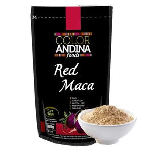 MACA PERUANA VERMELHA COLOR ANDINA FOODS 100G