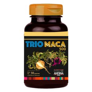 MACA PERUANA TRIO COLOR ANDINA FOOD 60CAP