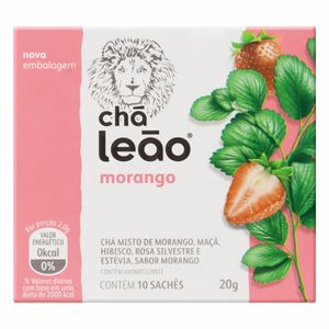 CHA LEAO MORANGO 10UN