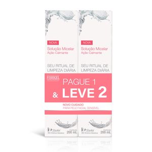 KIT FISIOGEL SOLUÇAO MICELAR L2 P1 200ML