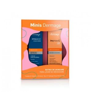 DERMAGE KIT IMPROV C10+HYALUAGE ACQUA BOMB 15ML