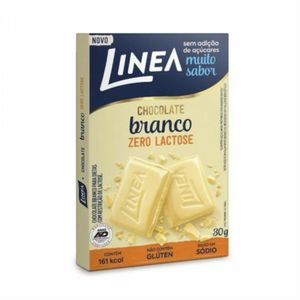 LINEA CHOCOLATE BRANCO ZERO LACTOSE 30G