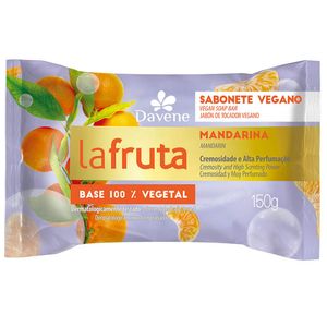 SABONETE DAVENE LA FRUTA MANDARINA 150G