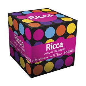 LENÇO DE PAPEL RICCA 80UN