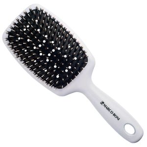 ESCOVA DE CABELO MARCO BONI RAQUETE BLACK WHITE