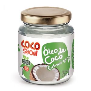 OLEO DE COCO COPRA EXTRA VIRGEM SHOW 200ML