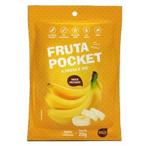 FRUTA POCKET BANANA SOLO SNACKS 20G