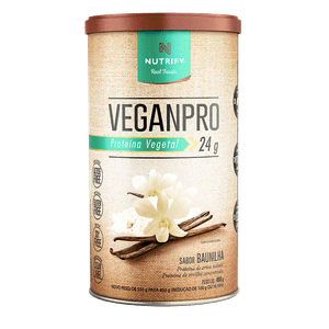 VEGANPRO NUTRIFY BAUNILHA 450G