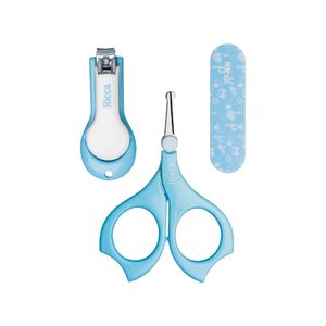 KIT PARA UNHA BEBE AZUL RICCA