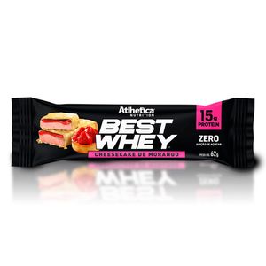 BEST WHEY BAR PROTEIN CHEESECAKE MORANGO 62G