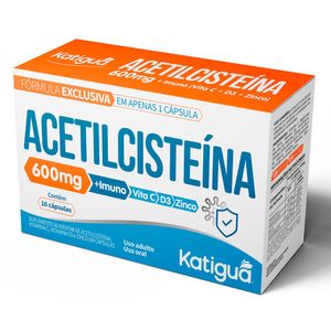 SUPLEMENTO ALIMENTAR DE ACETILCISTEINA 16CAP (P)