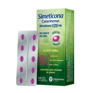 SIMETICONA CATARINENSE 125MG 10CAP