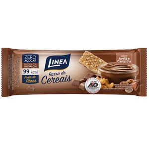 BARRA DE CEREAIS LINEA ZERO AÇUCAR AVELA 25G
