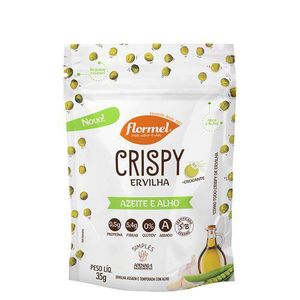 CRISPY DE ERVILHA FLORMEL AZEITE E ALHO 35G