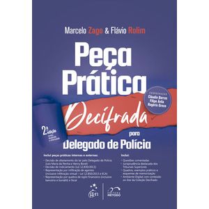 PECA PRATICA DECIFRADA PARA DELAGADO DE POLICIA