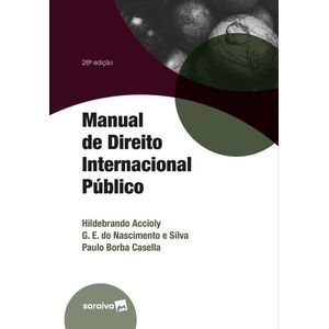 MANUAL DE DIREITO INTERNACIONAL PUBLICO