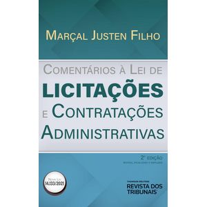 COMENTARIOS A LEI DE LICITACOES E CONTRATOS ADMINISTRATIVOS