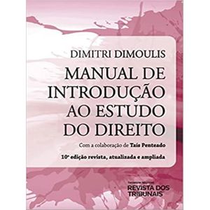 MANUAL DE INTRODUCAO AO ESTUDO DO DIREITO