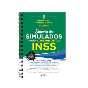 BATERIA DE SIMULADOS - PARA CONCURSOS DO INSS